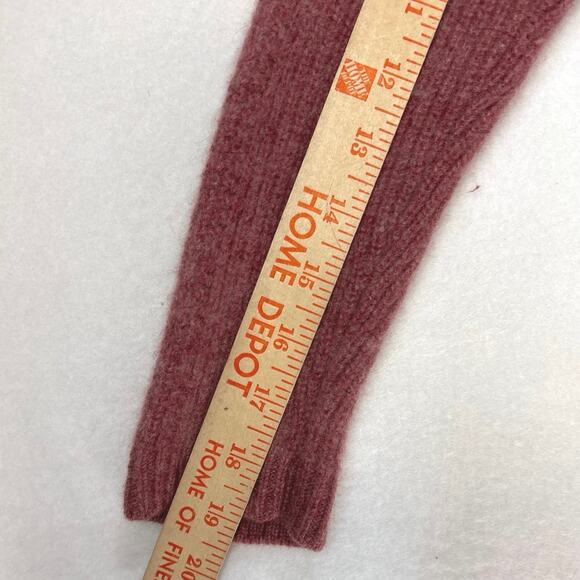 Garnet Hill 100% Cashmere Ida Cardigan Button Front Knit Sweater Medium - Picture 10 of 13